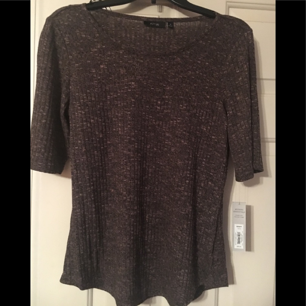New- Brown sweater shirt (light weight)